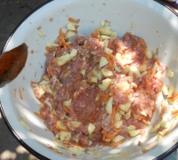 Лодочки с мясной начинкой(Шаг&nbsp;№2)