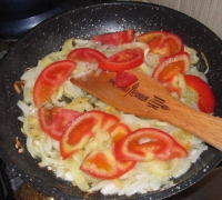 Пангасиус в сметане с овощами(Шаг&nbsp;№3)