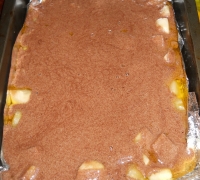 Шоколадный манник с карамелизированными яблоками(Шаг&nbsp;№2)