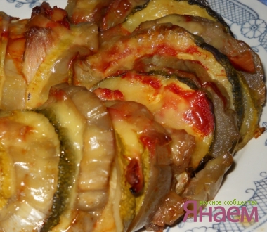 Рататуй с мясом