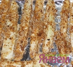 Кабачки-палочки к пиву