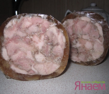 Домашняя ветчина из индюшатины
