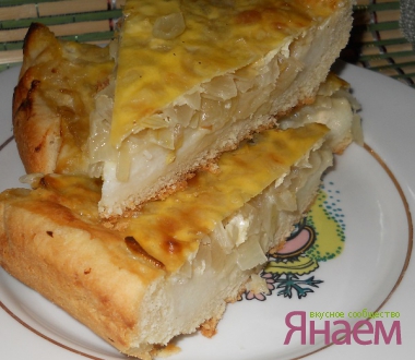 Веймарский луковый пирог