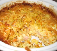 Рисовая запеканка с ветчиной и сыром(Шаг&nbsp;№5)