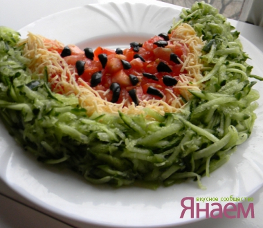 Салат "Арбузик"