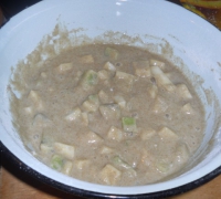 Пирог с ржаной муки с киви, яблоком и грушей.(Шаг&nbsp;№2)