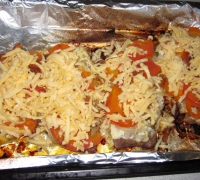 Сочное мясо под овощной «шубкой»(Шаг&nbsp;№4)