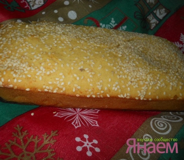 Кукурузный хлеб на сыворотке