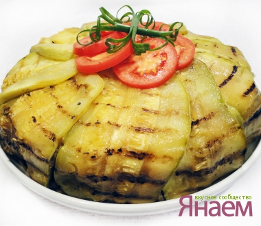 Запеканка из кабачка и фарша
