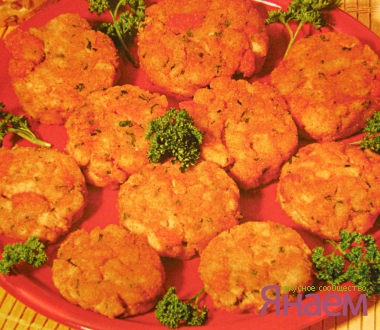 Крокеты с гребешками