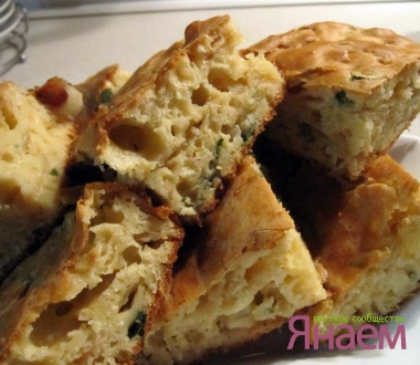 Луковый кекс