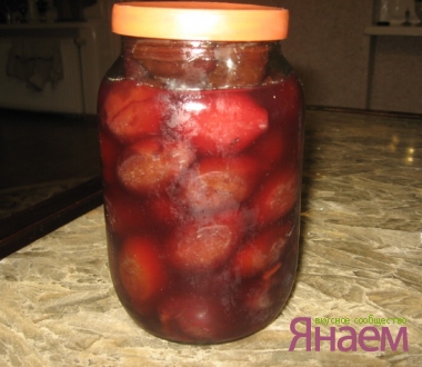 Маринованные сливы
