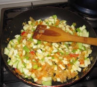 Пирог с капустой и кабачками(Шаг&nbsp;№3)