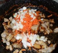 Капуста, тушенная с мясом.(Шаг&nbsp;№5)