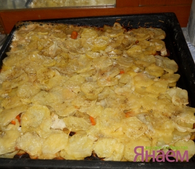 Рыбная запеканка