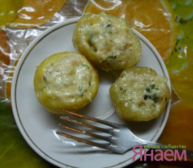 Картошка с начинкой