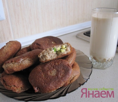 Гречневые зразы с яйцом и луком