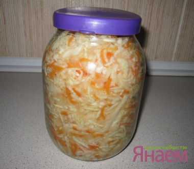 Маринованная капуста-скороспелка