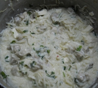 Запеканка из вермишели с сырком и мясом(Шаг&nbsp;№3)