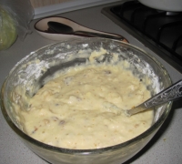 �?зумительный кекс с бананом, изюмом и орехами(Шаг&nbsp;№2)