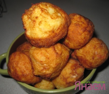 Картофельные шарики с начинкой