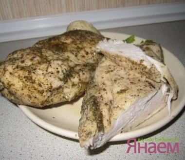 Запеченная куриная грудка «Закусочная»