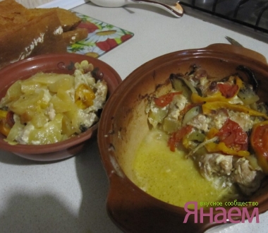 Жаркое с фруктами
