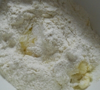 Творожный пиро с курагой 