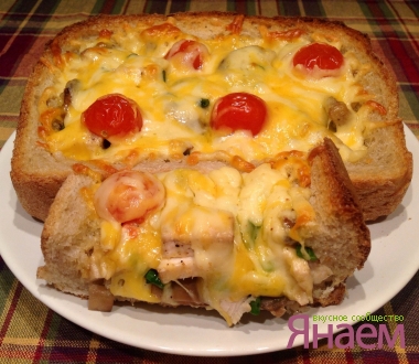 Хлеб с начинкой