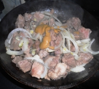 Мясо с горчицей и сметаной(Шаг&nbsp;№3)