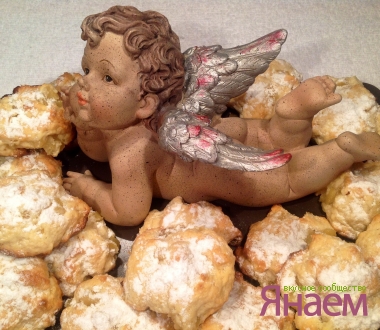 Печенье с ананасом