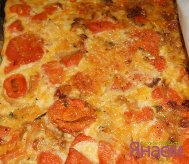 Запеканка тыквенная с сыром