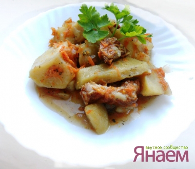 Картофель с "дымком"
