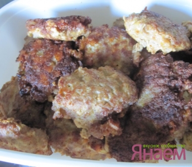 Мясные оладьи «Радость лентяйки»