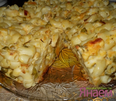 Макаронная запеканка