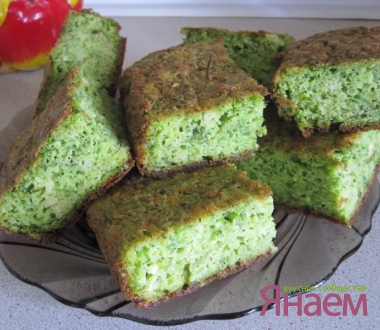 Закусочный пирог с зеленью