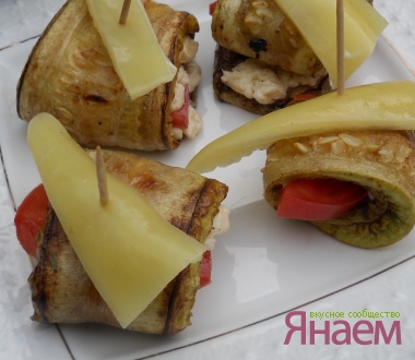 Закуска из кабачков