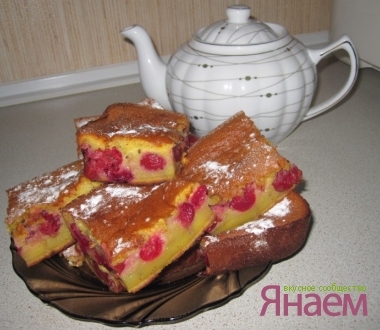 Клафутти с вишней