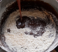 Брауни с грецкими орехами(Шаг&nbsp;№4)