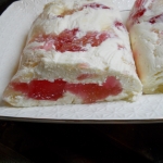 Рулет из творожной массы Мозаика