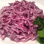 Салат из красной капусты