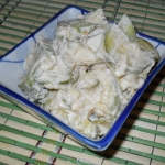 Кабачки, тушенные в сметане