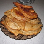 Чебуреки с горохом и с кислой капустой