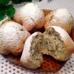 Кексы с маком и лимонной цедрой