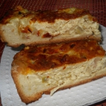 Сытный луковый пирог