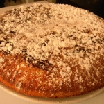Шарлотка с бананами