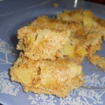 Яблочный пирог с овсяной мукой