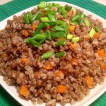 Гречка с морковью и луком