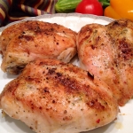 Чесночные куриные грудки