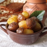 "Грибочки" из картофеля